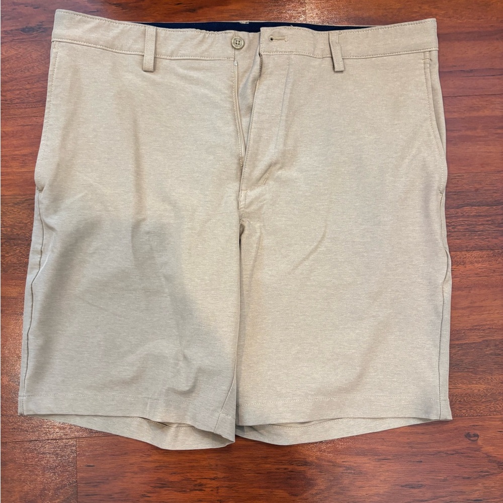 Classic Tan Men's Athletic Shorts